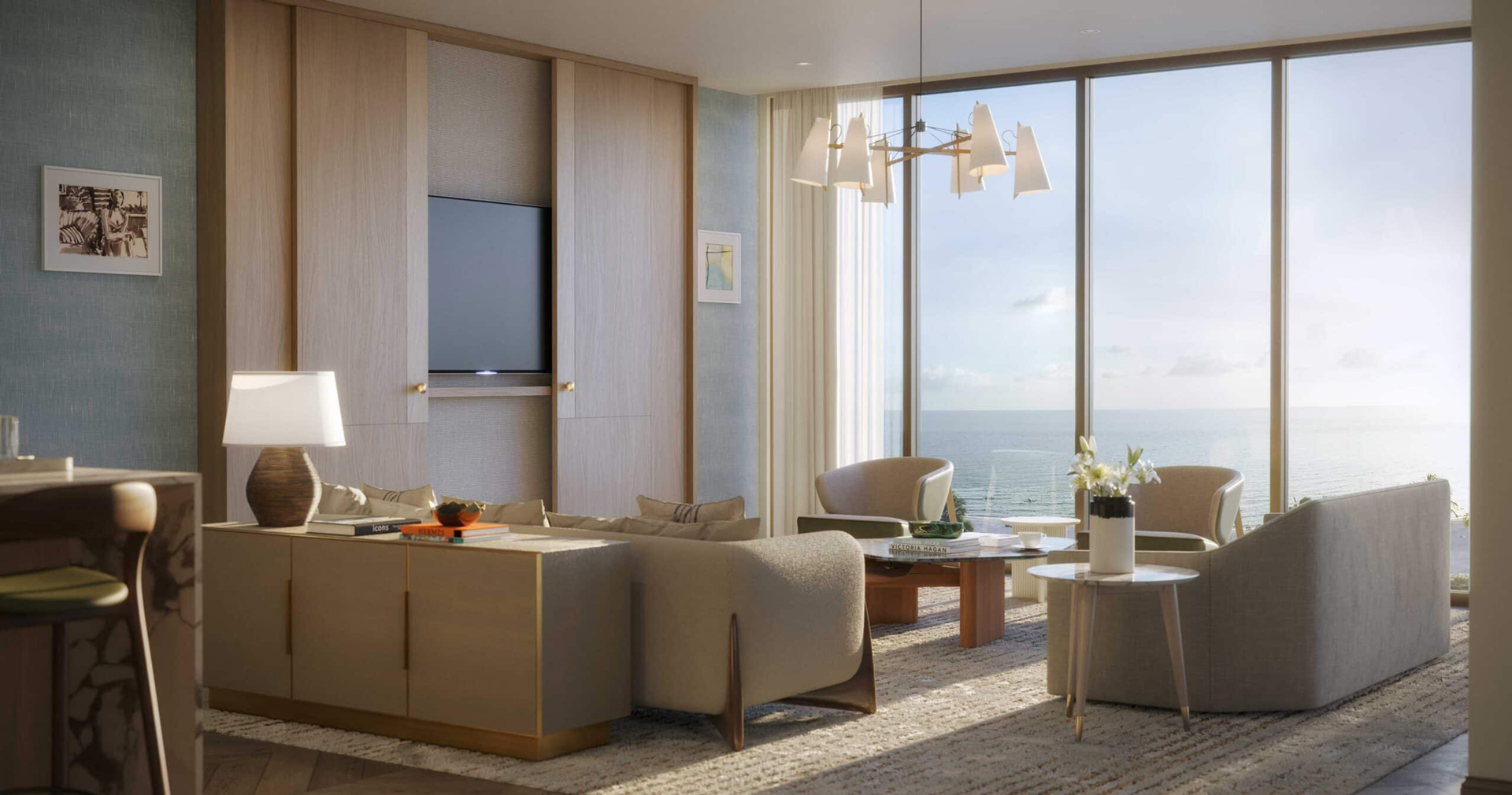 A closer look at Luxury Condo Penthouse With S'Mores Bar